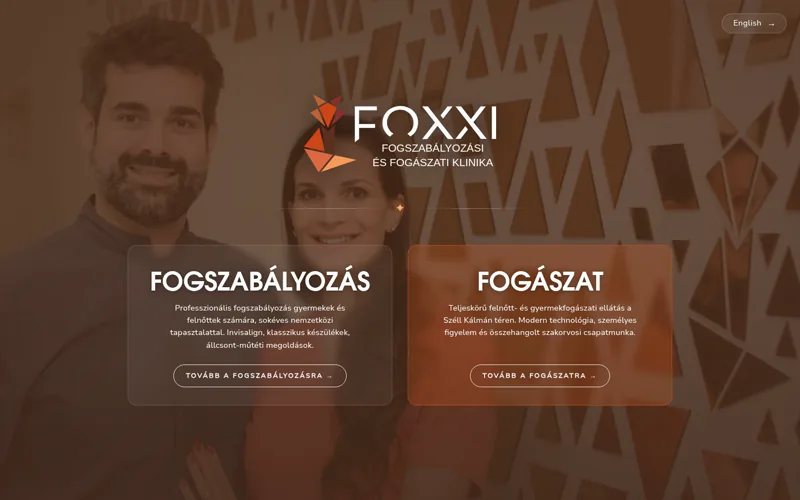 Foxxi — valódi képernyőkép