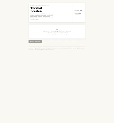 Poparch — actual interface capture